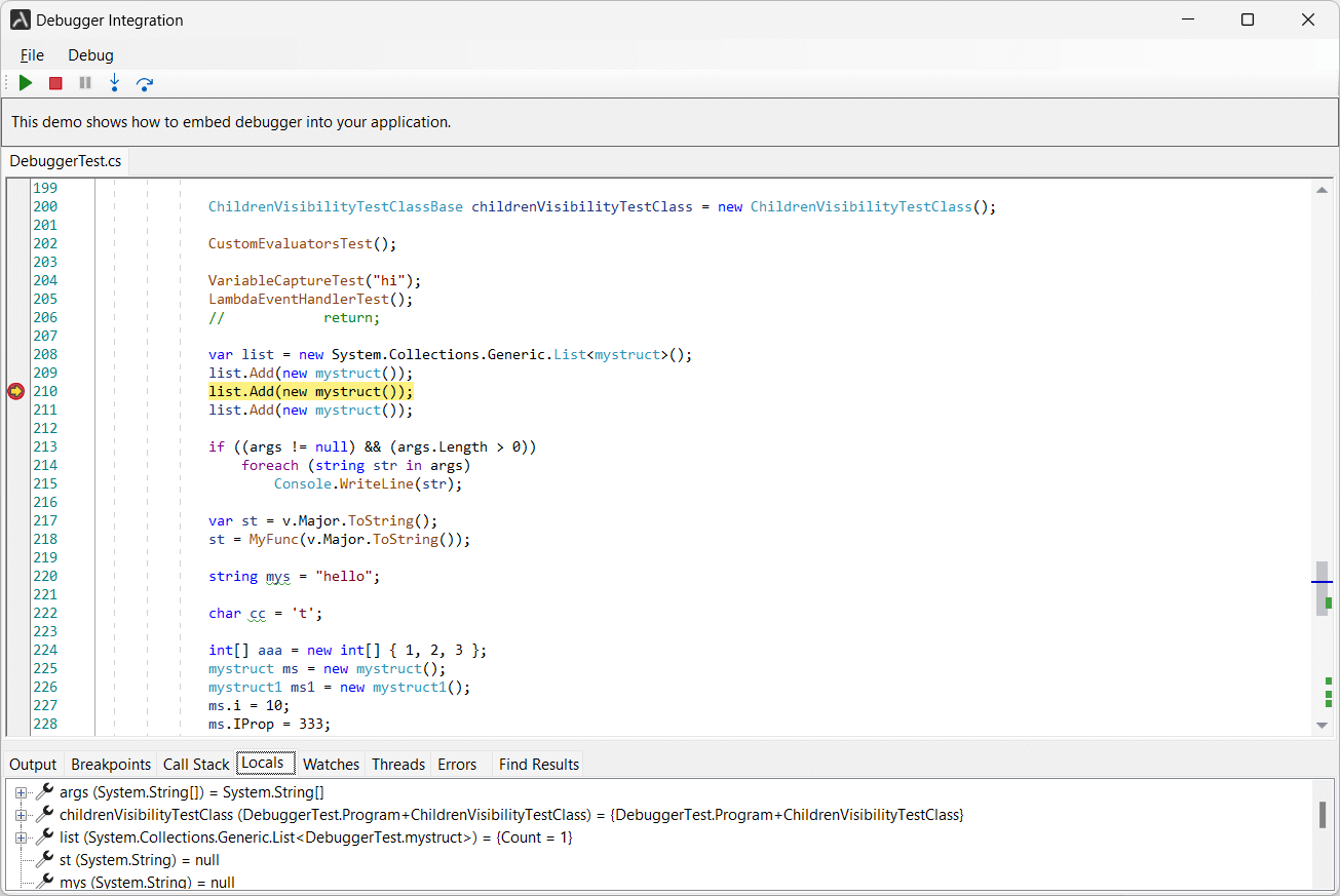 Integrating Script Debugging - AlterNET Software